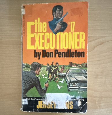 The Executioner #17 Jersey Guns by Don Pendleton PB 1982 Pinnacle Ex-Lib