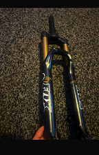Fox 32 MTB Suspension Fork 120mm Lockout Tapered Steerer Black/Gold