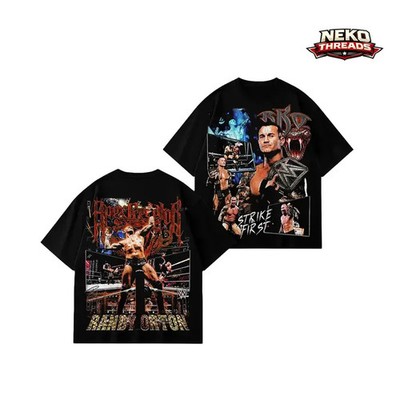 Randy Orton RKO Viper Wrestling Graphic T-Shirt, WWE Champion Inspired Streetwea