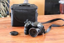 Sony DSC-H200 20.1MP Digital Bridge Camera + Carry Bag & 128MB SD Card