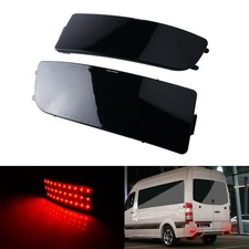 2x schwarz Hecksto&szlig;stange Reflektor R&uuml;ckleuchte f&uuml;r Mercedes Sprinter Bus/Kasten