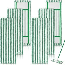 Mop Pads Refills Compatible with Libman Wet & Dry Microfiber 6 Pack for Multi