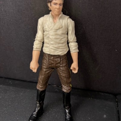 Han Solo Star Wars Action Figure with Cream Shirt and Brown Pants