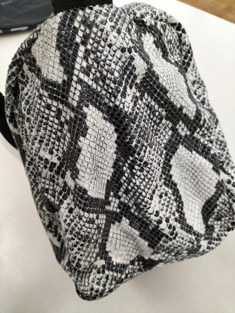 Mm6 Python Pattern Shoulder Bag - image 5