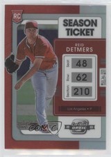 2022 Panini Chronicles Contenders Optic Holo Prizm Reid Detmers #7 0bt4