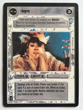 Star Wars CCG Decipher Endor Logray Rare Card SWCCG TCG 1999