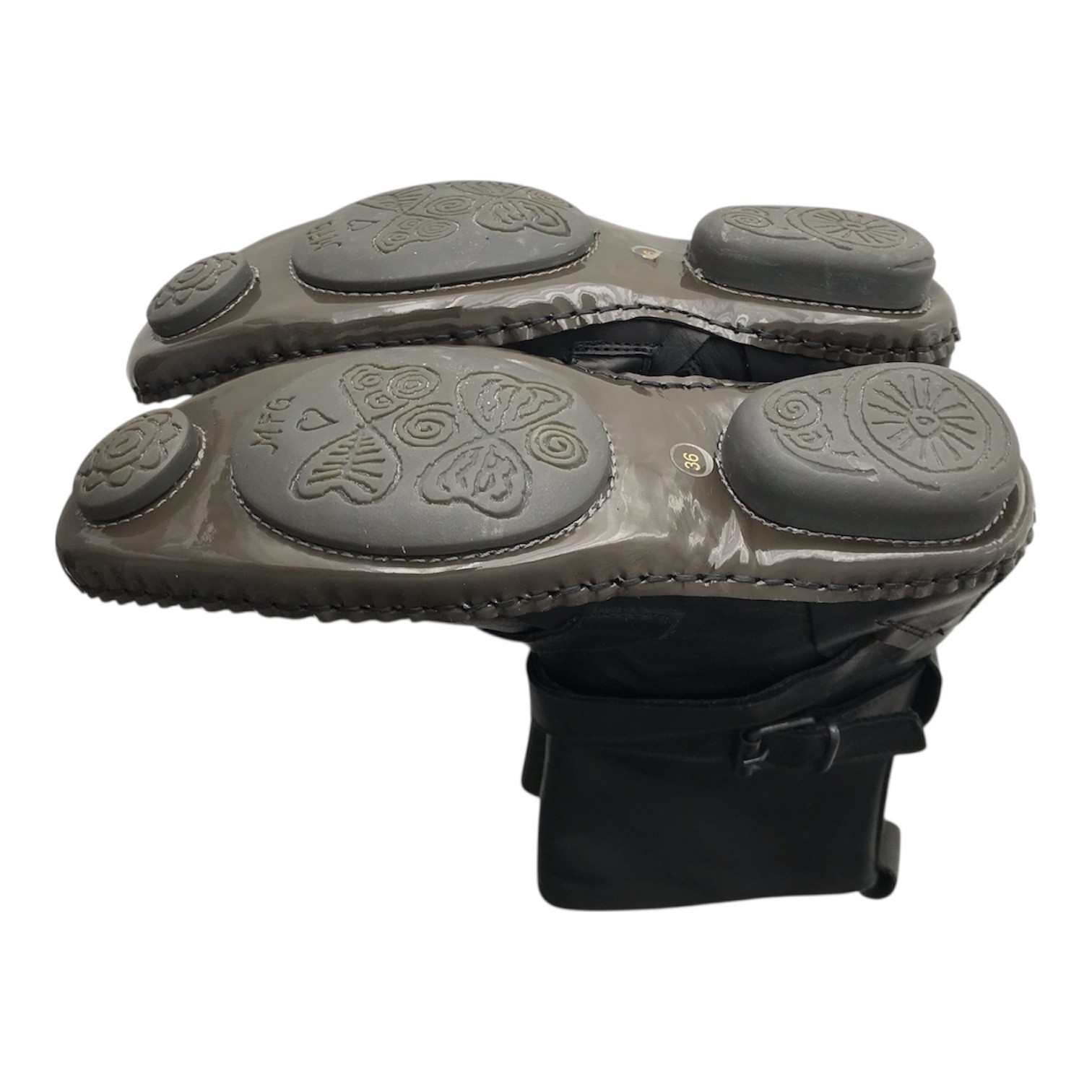 MARITHE FRANCOIS GIRBAUD Patchwork Leather Boots … - image 8