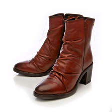 Image of Moda in Pelle Loula Tan Leather Ankle Boots Size EU39 / UK6 Brand New in Box