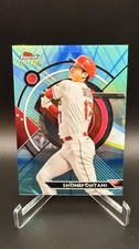 2023 Topps Finest Shohei Ohtani #17 Blue/Aqua Vapor Refractor /250 Angels