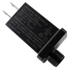 24V 3.6W LED Power Supply - Low Voltage Transformer Class 2, Waterproof Black