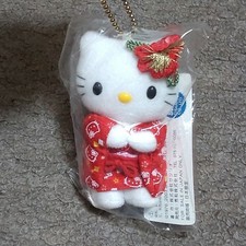Hello Kitty, plush toy, mascot, charm, keychain, Sanrio, Hello Kitty