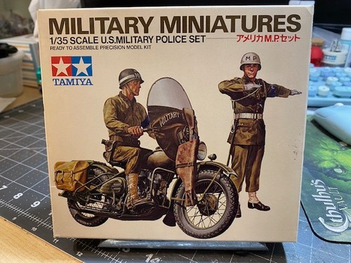 Tamiya Military Model kits, 1/35 scale US Military Police set 0648