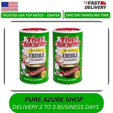 tony chachere's creole seasoning original 8oz each, pack of 2