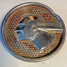 Vintage 1951-1953 Pontiac Chieftain Indian Head Quarter Panel Fender Emblem Oem Vintage 1951-1953 Pontiac Chieftain Indian Head Quarter Panel Fender Emblem Oem
