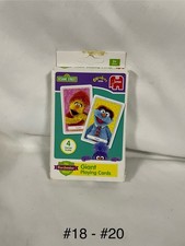 Sesame Street The Furchester Hotel Giant Playing Snap Cards *Rare* 