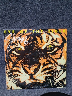 Vintage Survivor Eye Of The Tiger 12'' Black Vinyl LP 1982 Scotti Brothers Rock