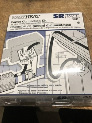 Easyheat SR SRP heat trace power connection kit New