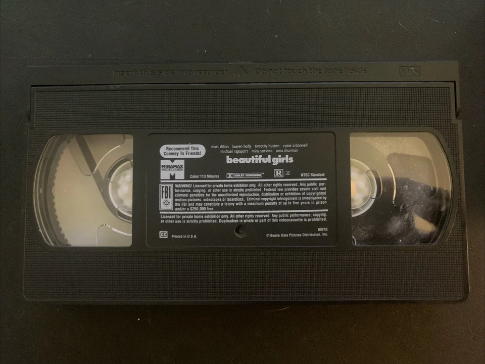 Beautiful Girls (VHS, 1996) - Image 3 of 3