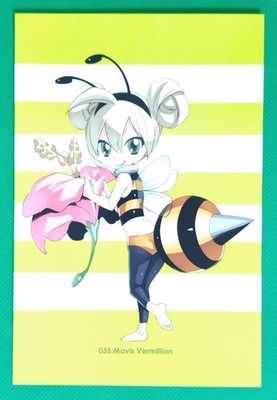 Mavis Vermillion Fairy Tail Vol 50 Limited Edition Postcard Art Manga Anime #035