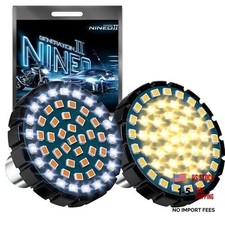 Motorcycle 1157 LED Turn Signals, 21White  27Amber 1157 21white  27amber