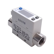 SMC PFM711-N02-F-M Digital Flow Switch, 2-100 L/Min, 1/4in NPT, 1PNP 4-20mA