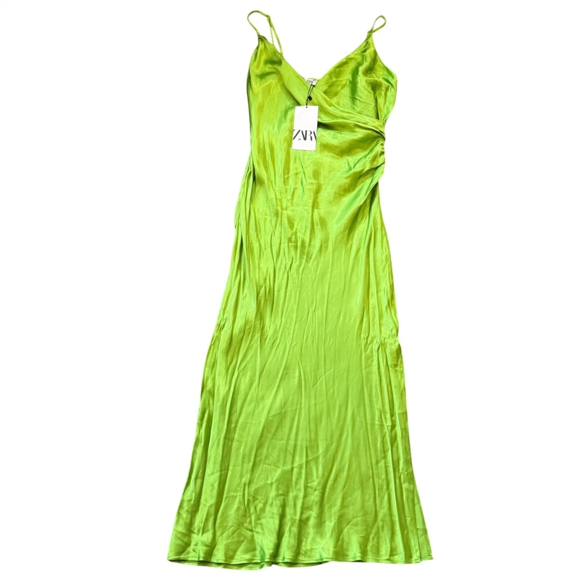 Zara Satin Dresses for Women for sale | eBay