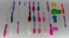 Barbie Doll Hair Brush Comb Lot 40+ Vintage Mixed Colors Accessories Mattel 80s