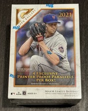 2021 Topps Gallery Baseball Sealed Blaster Box-EXCLUSIVE PRINTER PROOF PARALLELS