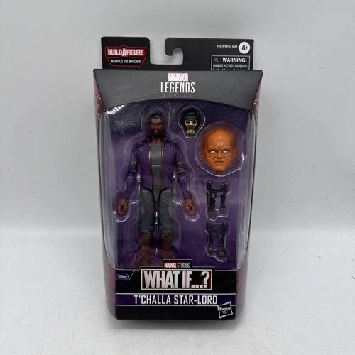 Marvel Legends 6" Disney Plus Wave 2 T'Challa Star-Lord (THE WATCHER BAF)