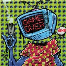 Game Over by Jay Sween BLOTTER ART perforated tabs psychedelic