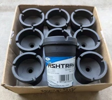 Custom Accessories 93365 Smokeless Ashtray, Black - Quantity 9