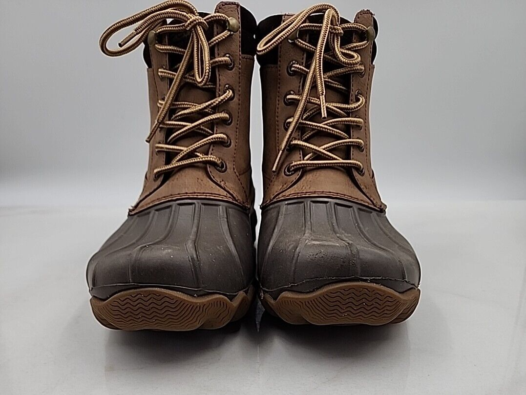 Sperry Shoes Mens 8 Boots Duck Outdoor Leather Waterproof Brewster Lace Up Brown Sperry Men main image 4