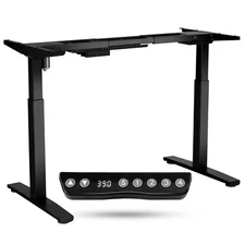 Electric Standup Desk Frame Ergonomic Sit to Stand Adjustable Workstation Base