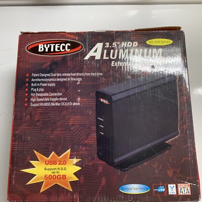 Bytecc 3.5 Hdd Aluminum External Enclosure 