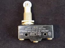 MICRO SWITCH Roller Plunger Switch Snap BZ-2RQ18T 1/8hp 125vac 1/4hp 250vac