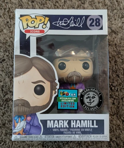 Funko Pop Mark Hamill Joker Outfit DCON Exclusive Vinyl Figure #28 Icons