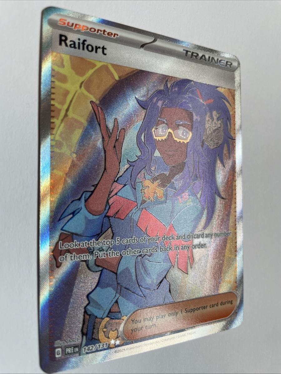 raifort pokemon card full art Scarlet & Violet Prismatic Evolutions main image 1
