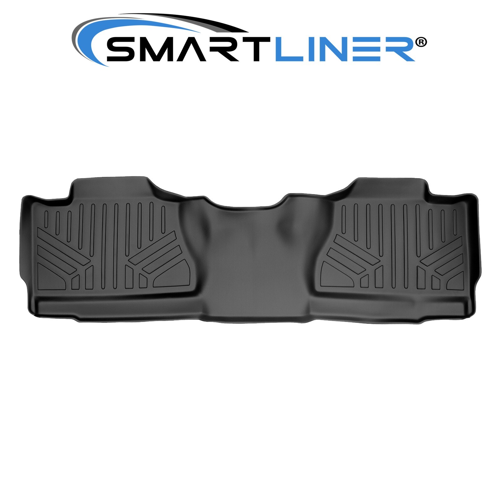 SMARTLINER Custom Fit Floor Mats Liner 2nd Row for 2007-13 Chevrolet Avalanche
