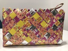 Nwt Vtg Candy Wrapper Crossbody Dum Dum Pop Nahui Ollin Woven Purse