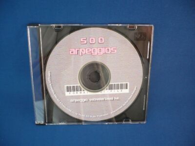 500 ULTIMATE ARPEGGIO PATTERN im MIDI FILE von Sound Art auf CD !!!