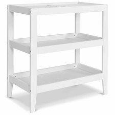 baby changing table white