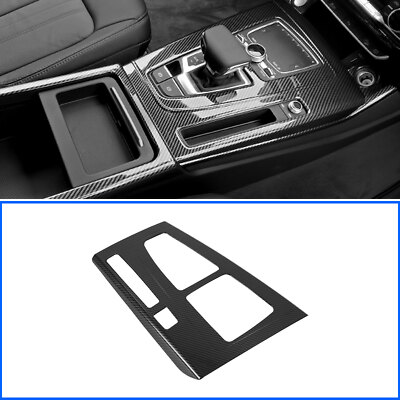 Für Audi SQ5 Q5 GJ 2017-2020 Gang Shift Panel Abdeckung Carbon Faser Zubehör LHD