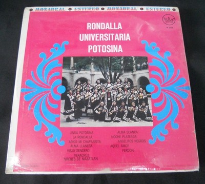 RONDALLA UNIVERSITARIA POTOSINA -LINDA POTOSINA- MEXICAN LP STILL SEALED