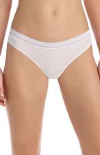Commando White Pure Pima Thong Women's Underwear L49155 Size L/XL