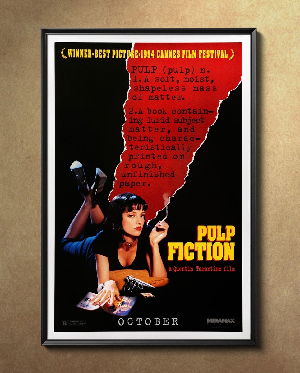 Pulp Fiction 1994 Movie Poster 24