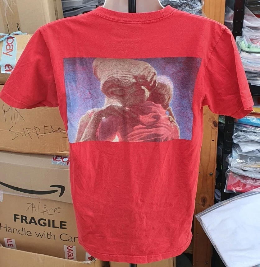 T shirt rouge FW15 Supreme E.T taille M Medium