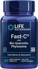 Fast-C & Bio-Quercetin Phytosome  60 Tabs By Life Extension