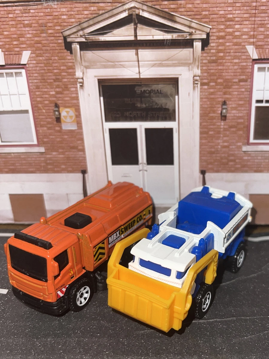 Matchbox sweeper best sale truck