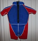 Kids Ironman Blue/Red Wetsuit - Size Small - 27-40 lbs. - Watersports Surfing — photo 2