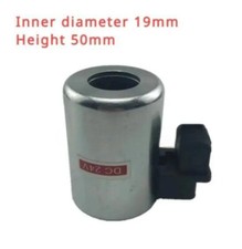 1PC 19mm Height 50mm DC24V / DC12V Excavator Solenoid Valve Coil Inner Hole